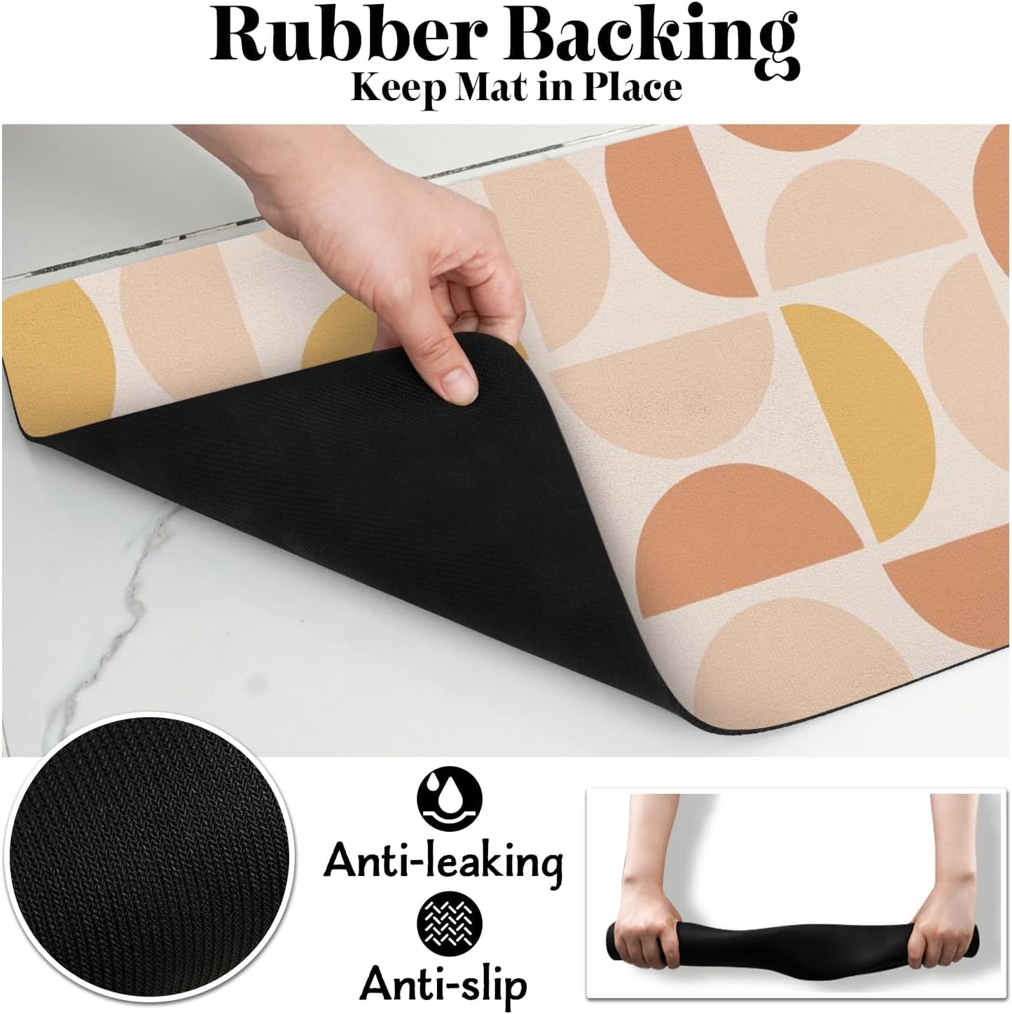 Dog Food Mats for Floors Absorbent, Pet Cat Food Mat - Non Slip Dog Bowl Mats for Food and Water Pet Supplies