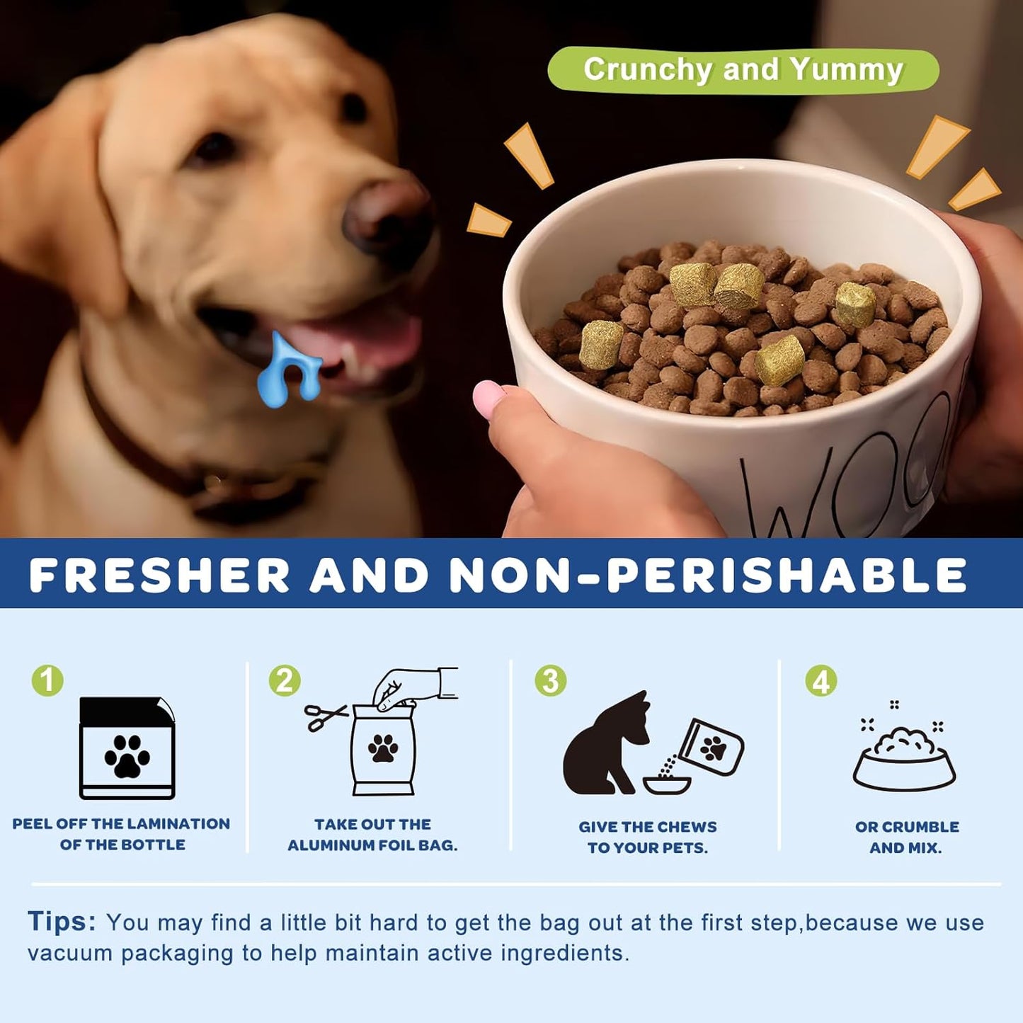 NATURE TARGET Omega 3 Fish Oil for Dogs, Salmon Oil for Skin & Coat Supplement with EPA & DHA Fatty Acids - Dog Itch & Allergy Relief, Anti Shedding, Hot Spots Treatment - Hip & Joint Support - 120ct