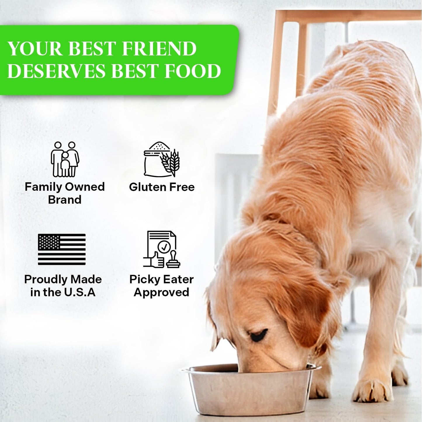 Healthy Dogma - PetMix Dehydrated Lamb Dog Food, Clean Ingredient Food - No Preservatives, Homemade Dog Food Lamb Dinner (2 lbs)