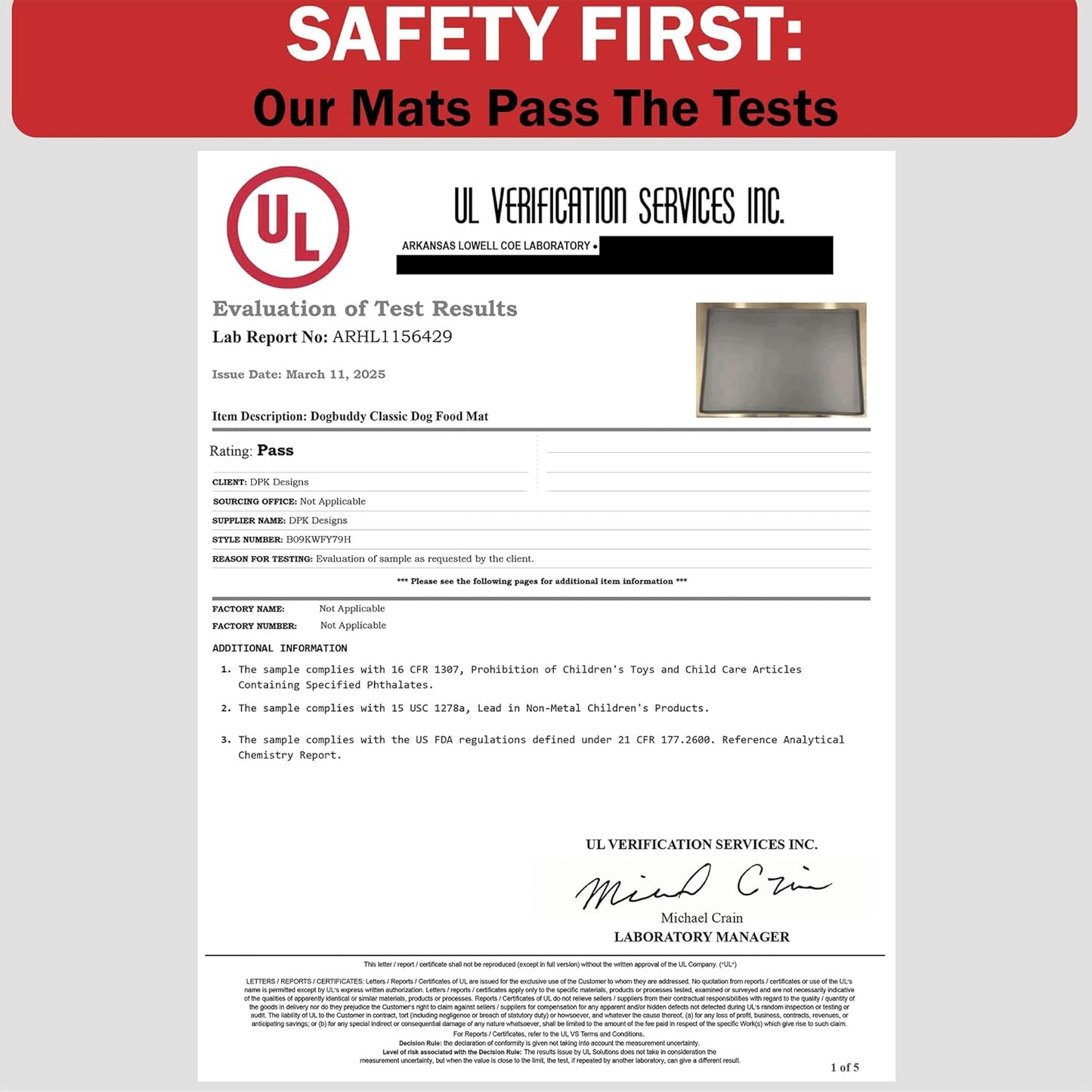 DogBuddy Dog Food Mat – Waterproof Dog Bowl Mat for Food and Water, Silicone Pet Feeding Mats for Floors, Non-Slip Placemat with High Edges for Dogs Bowls, Puppy Essentials (XS: 11" x 11", Taupe)