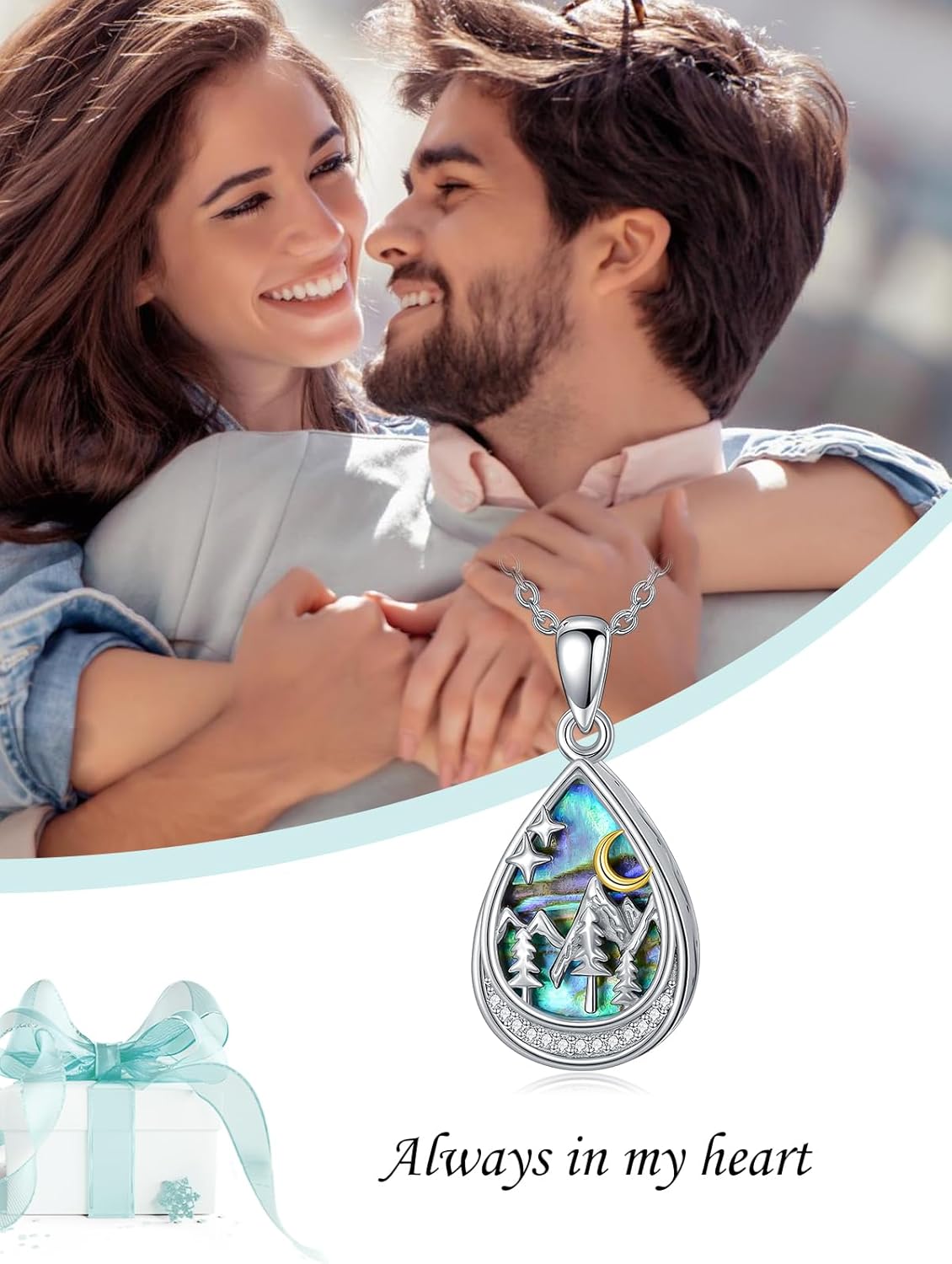 WINNICACA Urn Necklace for Ashes Sterling Silver Abalone Shell Cremation Jewelry for Ashes Jewelry Gifts for Nature Lovers Keepsake Memorial Jewelry for Women