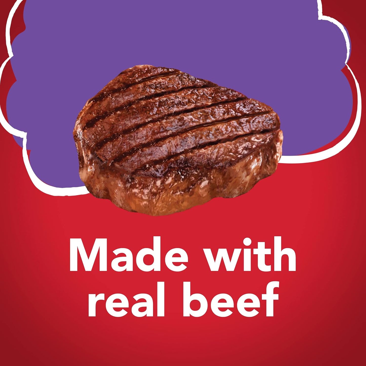 Purina Friskies Meaty Bits Wet Cat Food, with Beef in Gravy, Made with Real Beef, Canned Wet Cat Food for Adult Cats, 5.5-Ounce Recyclable Can (Pack of 12)