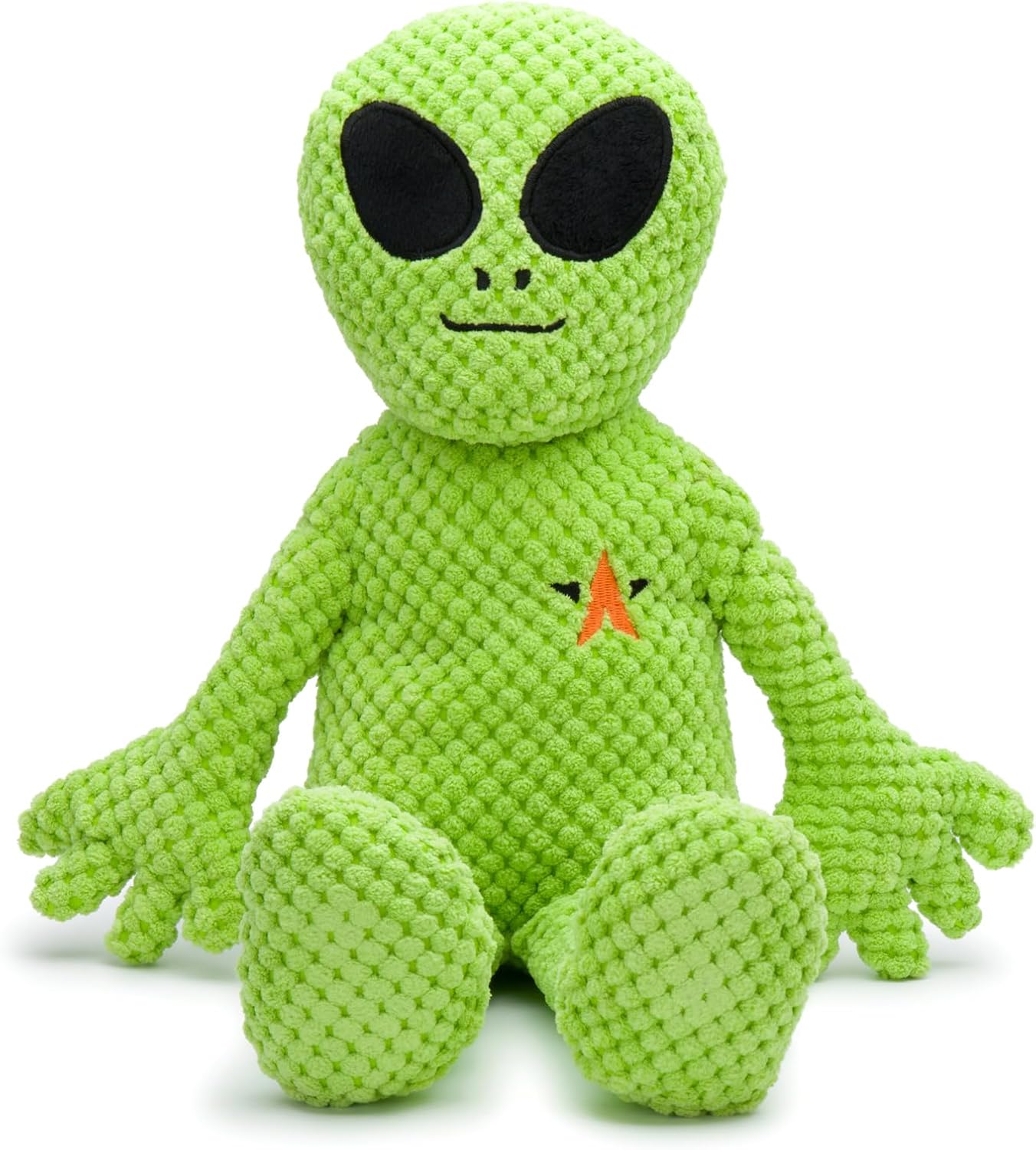 fabdog Floppies Plush Dog Toy - Cute & Durable Squeaky Dog Toys - Best Squeak Toy for Puppies and All Breeds | Ideal Pet Gift| Small Alien