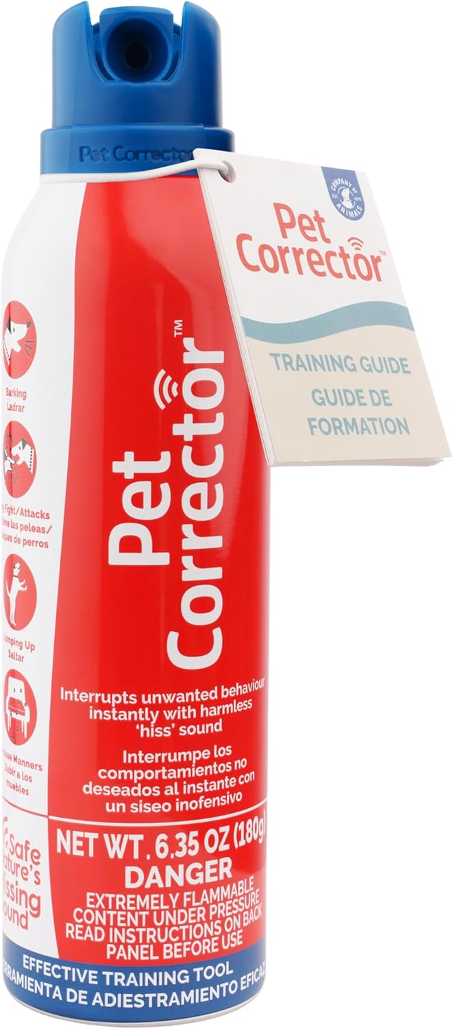 PET CORRECTOR Dog Trainer, 200ml. 4 Pack- Stops Barking, Jumping Up, Place Avoidance, Food Stealing, Dog Fights & Attacks. Help stop unwanted dog behaviour. Easy to use, safe, humane and effective.