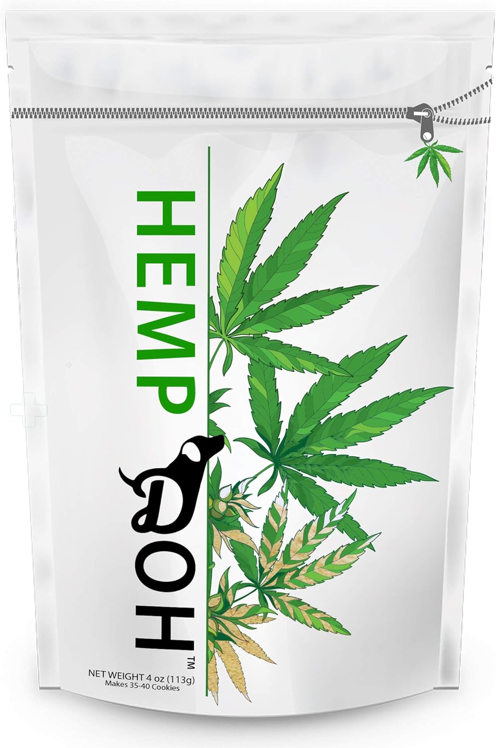 Hemp Doh 4oz - Hemp Seeds and Hemp Protein Cookie Doh for Dogs