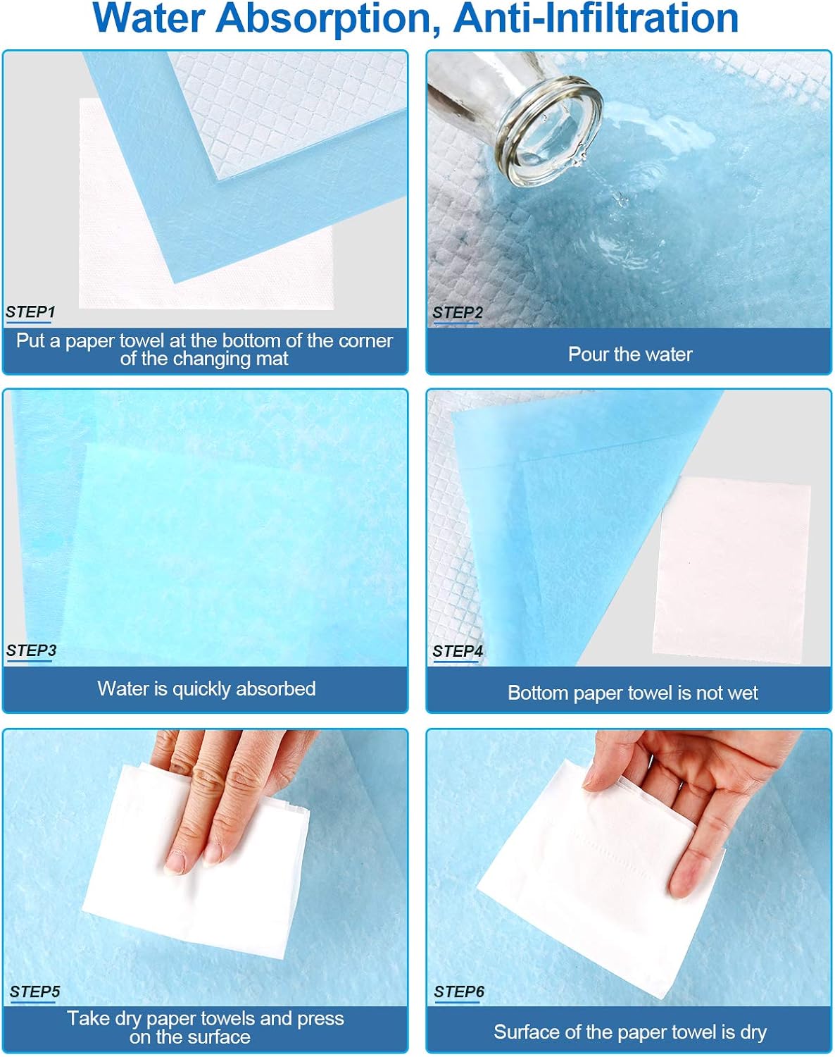 Ownpets Dog Training XL Extra Large Pad 35’’ x 32’’, Leak-Proof 6-Layer Pet Potty Training Pads Pee Pads with Quick-Dry Surface for Pets, Puppies, Adult, Sick & Aging Dogs, 40 Counts