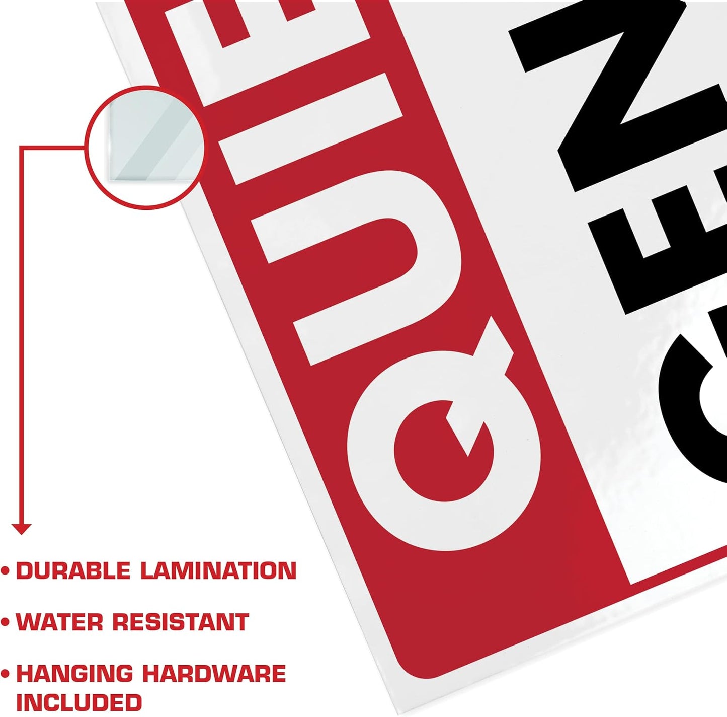 Quiet! Genius At Work - Humorous Laminated Sign - 8.5" x 11" - Funny Garage Sign, Office Wall Decor, Mechanic Gift, Street Sign for Bedroom - ENVISIONED Signage