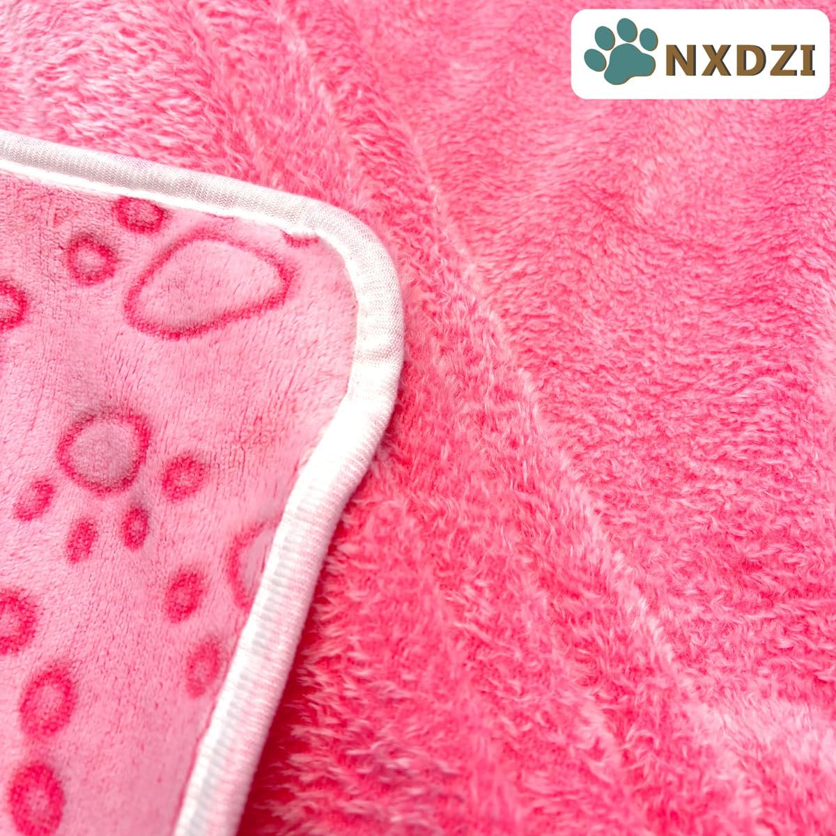 Dog Blankets for Medium Large Dogs Washable, 3 Pack Pet Blanket Washable 41" x 31", Fuzzy Soft Puppy Throw Cover for Kennel Crate Bed