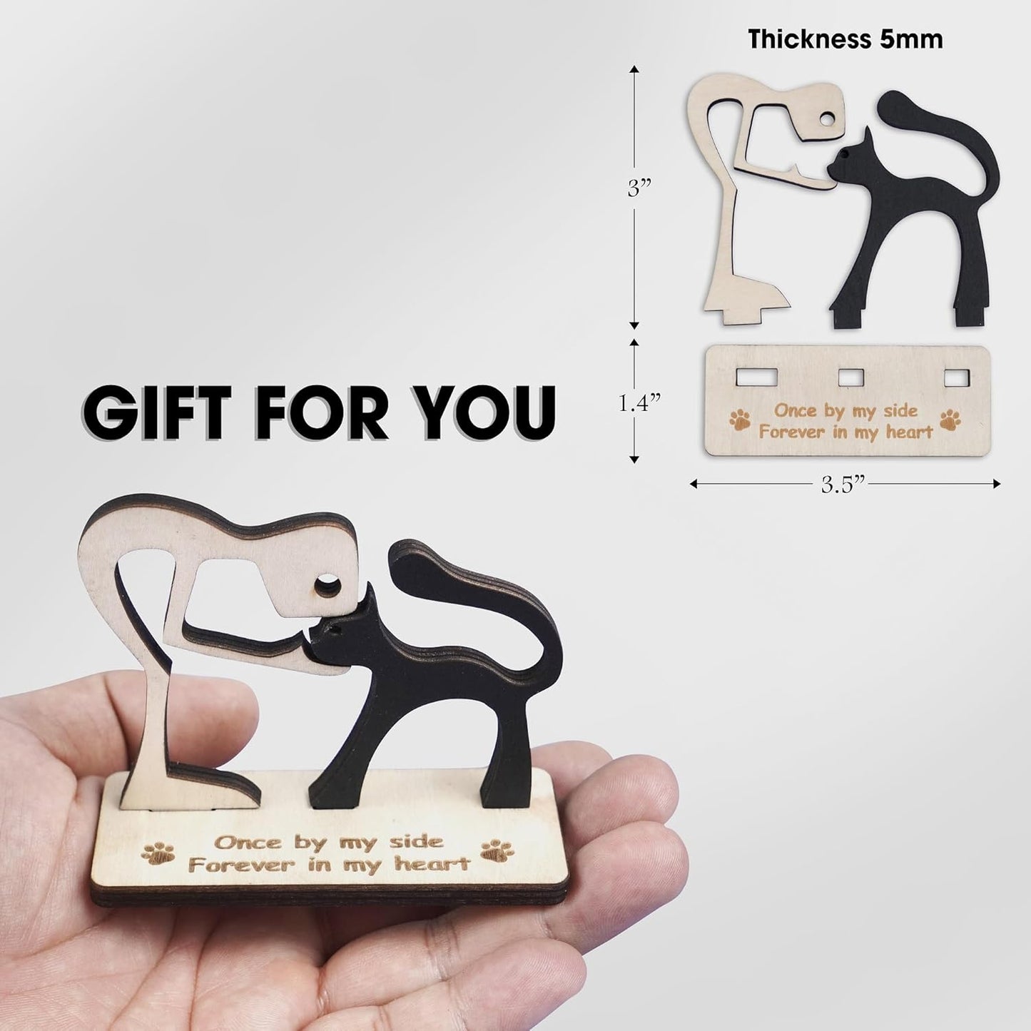 Personalized Cat Memorial Suncatcher Custom Name Shapes Pet Ornament Window Car Hanging Sympathy Gift for Loss of Cats Bereavement Keepsake Remembrance Gifts for Cat Lovers