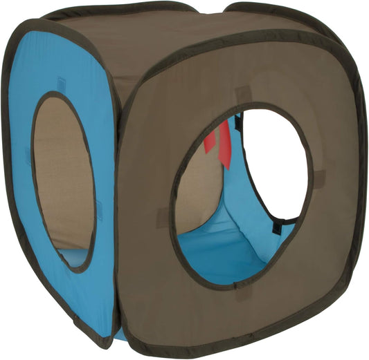 Kitty City Pop Open Rolling Cat Cube, Tunnel, Litter Box