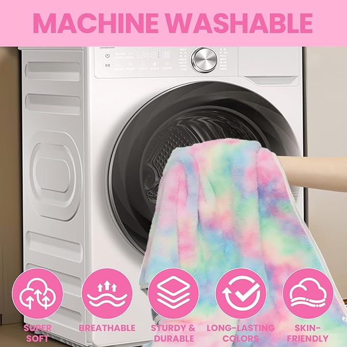 Dog Blanket Pet Puppy Blankets Calming Blanket for Small, Medium, Large Dogs Warm Sleep Mat Flannel Blanket for Dogs Puppy Guinea Pig (Gradient Color, 42"×30")