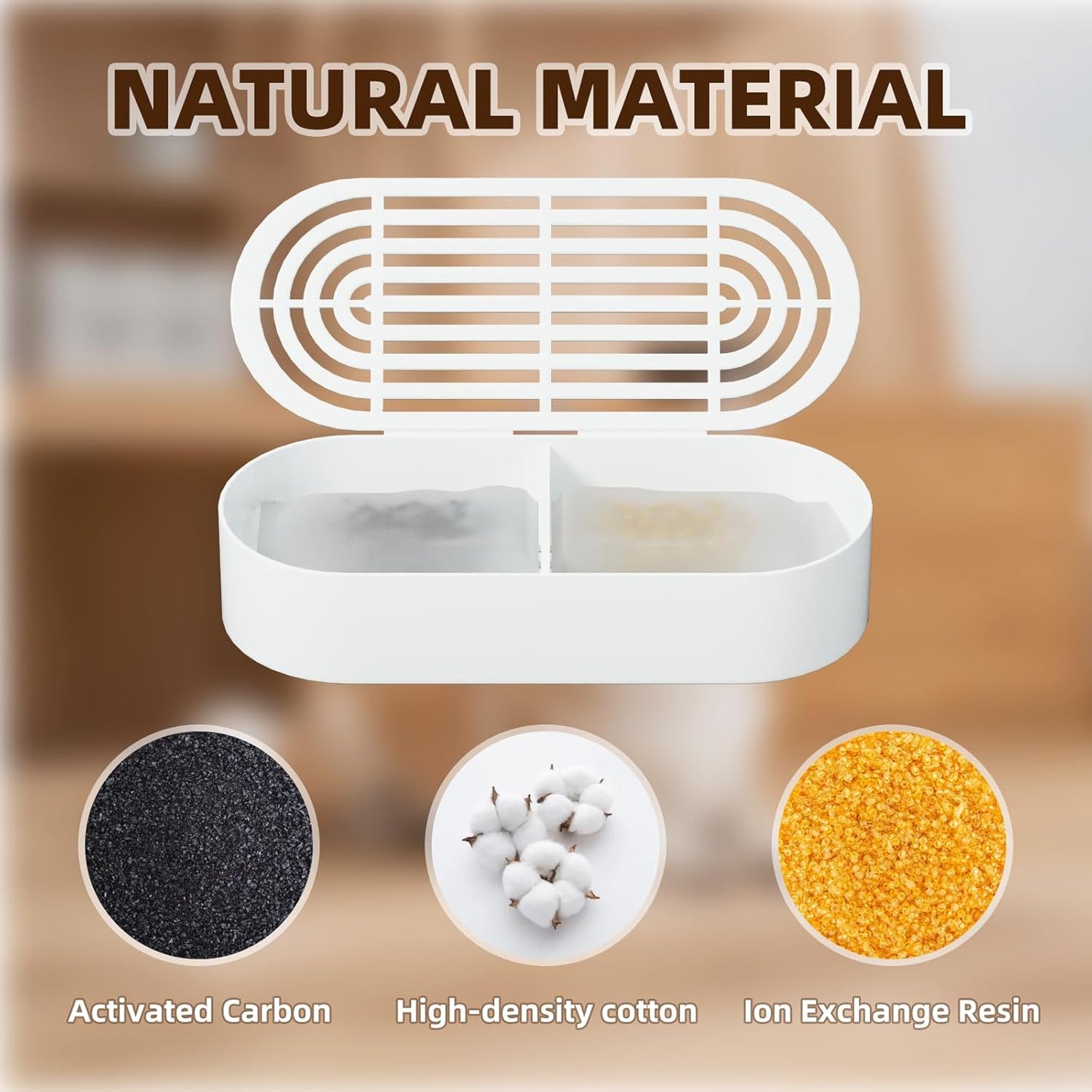 Dog Water Fountain for Large Dogs, 7L/1.8Gal 4200mAh Cordless Dog Water Dispenser, Stainless Steel Automatic Pet Water Fountain (6 Set Filters for 7L Dog Fountain)