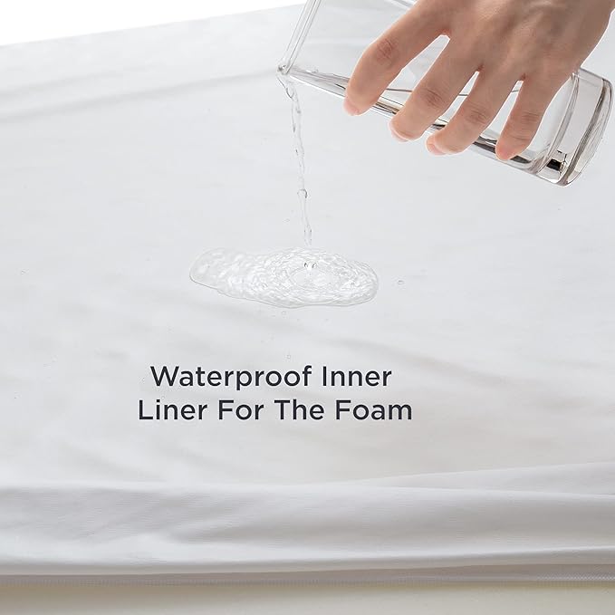 Bedsure XXL Orthopedic Dog Bed for Extra Large Dogs - Washable Giant Dog Cat Bed Waterproof, Comfort Dogs Couch Sofa with Washable Removable Cover, Pet Bed with Nonskid Bottom, Ember Clay, 52"