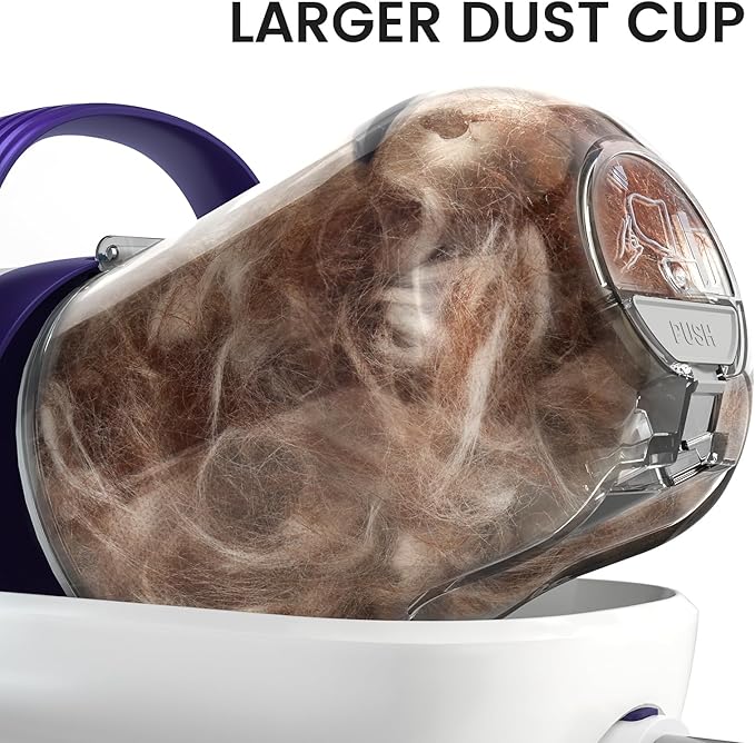 oneisall Dog Grooming Vacuum, Pet Grooming Vacuum with Clipper Nail Grinder, 1.5L Dust Cup Dog deshedding Vacuum Brush with 7 Pet Grooming Tools for Shedding Pet Hair, Home Cleaning