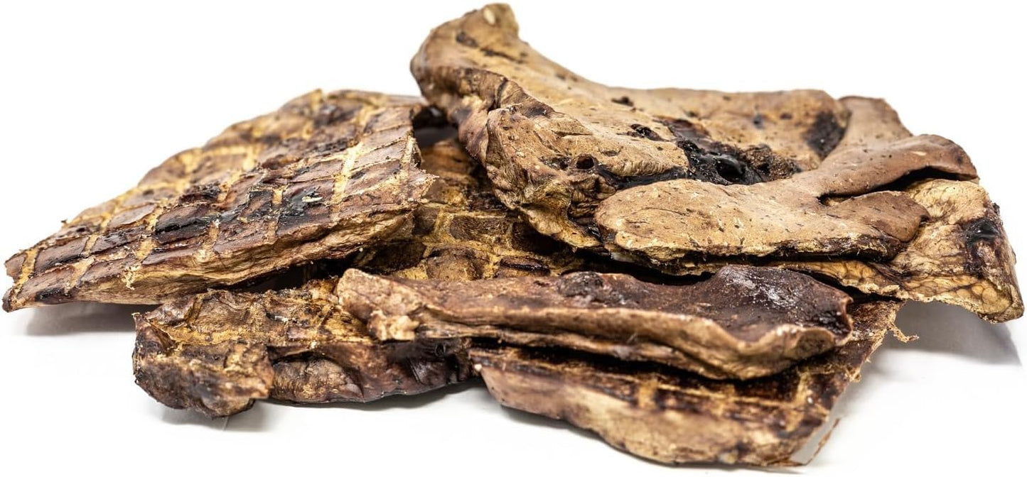 hotspot pets Dehydrated Lamb Lung Dog Treats - 2 Pound Big Bag, All-Natural, Made in USA - High Protein, Low Fat - Slow Roasted Oven Baked A Healthy Rawhide Alternative for All Dogs