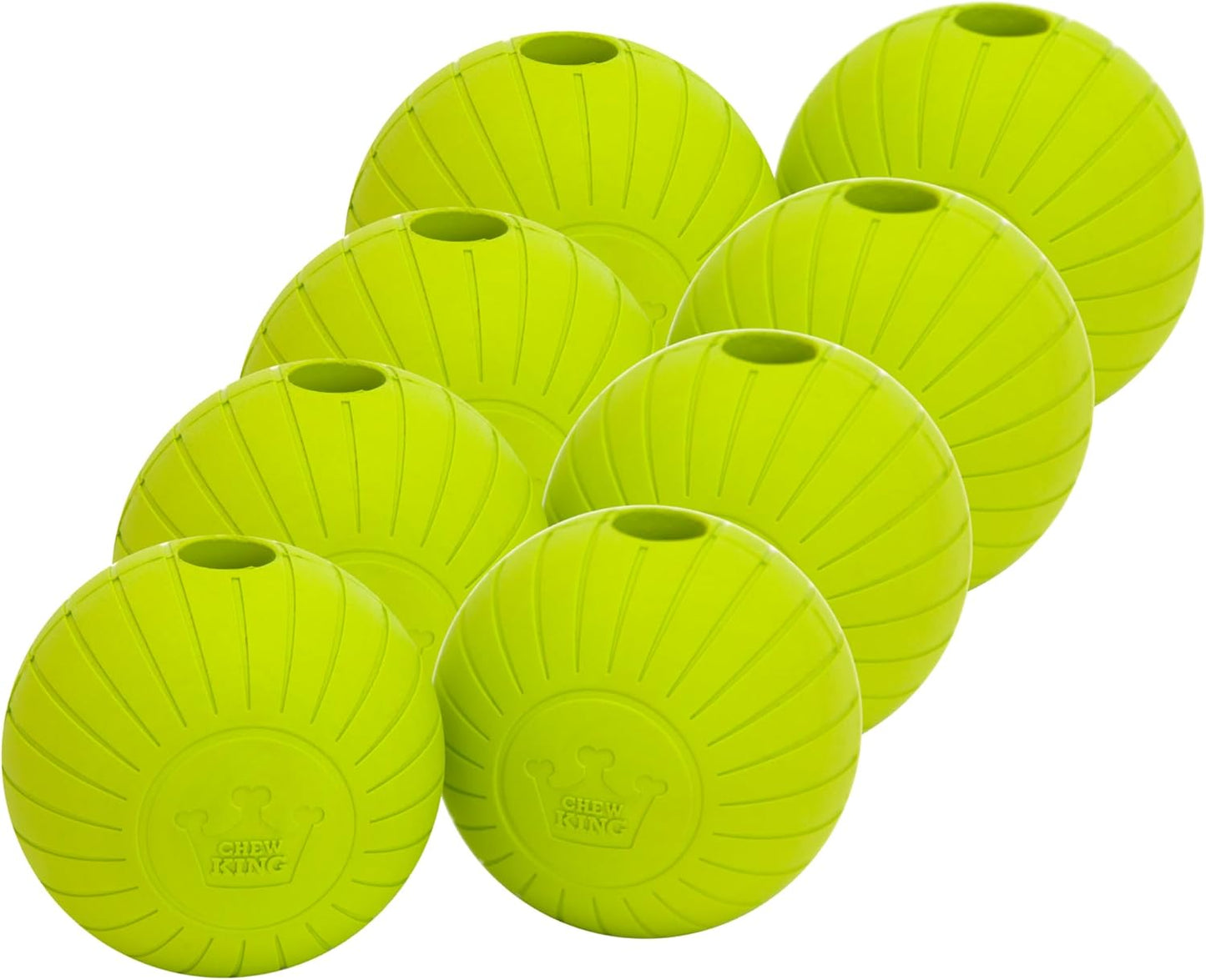 Chew King Supreme Dog Toy Collection, 2.5" 8 Pack