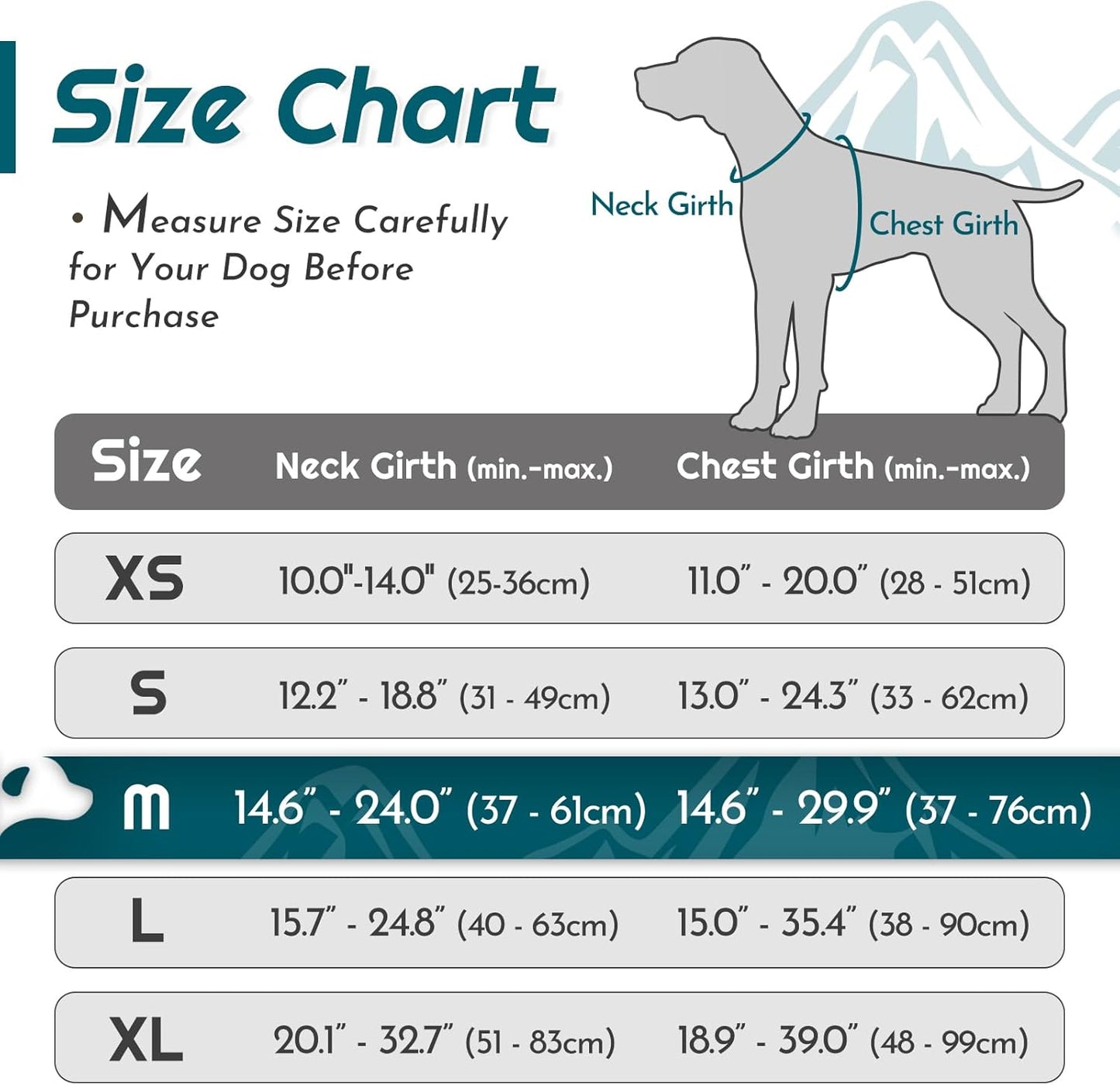 Eagloo Dog Harness Medium Sized Dog, No Pull Service Vest with Reflective Strips and Control Handle, Adjustable and Comfortable for Easy Walking, No Choke Pet Harness with 2 Metal Rings, Dark Green, M