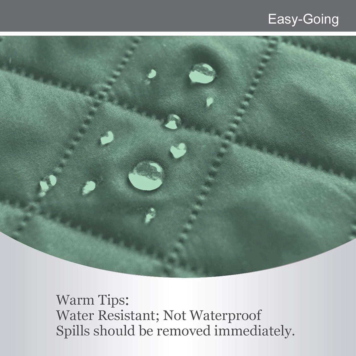 Easy-Going Sofa Slipcover Reversible Loveseat Sofa Cover Couch Cover for 2 Cushion Couch Furniture Protector with Elastic Straps for Pets Kids Dog Cat (Oversized Loveseat, Cyan/Ivory)