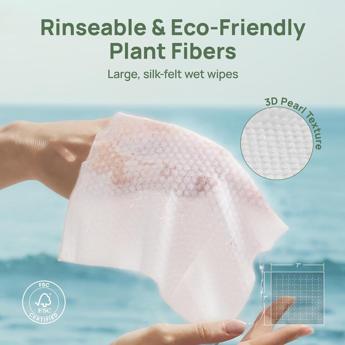 HICC PET Wipes for Dogs & Cats, Vet Recommended Cleansing Deodorizing & Soothing Allergy Infections Anal Gland Wipes with Coconut Oil, Dog Wipes for Cleaning Butt Paw, Remove Small Animal Coat Stain