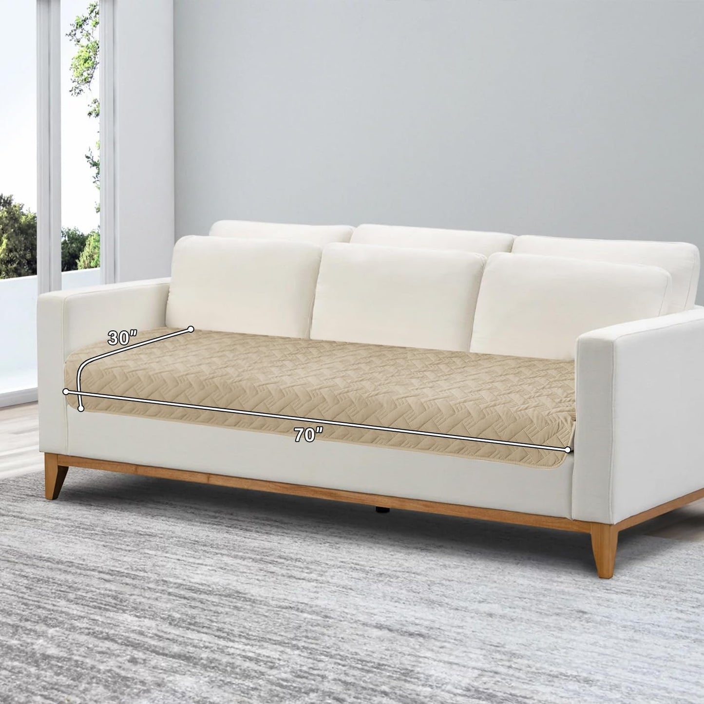 Dog Bed Cover for Pets - Blankets Rug Pads for Couch Protection Waterproof Bed Covers Dog Blanket Furniture Protector Reusable Changing Pad