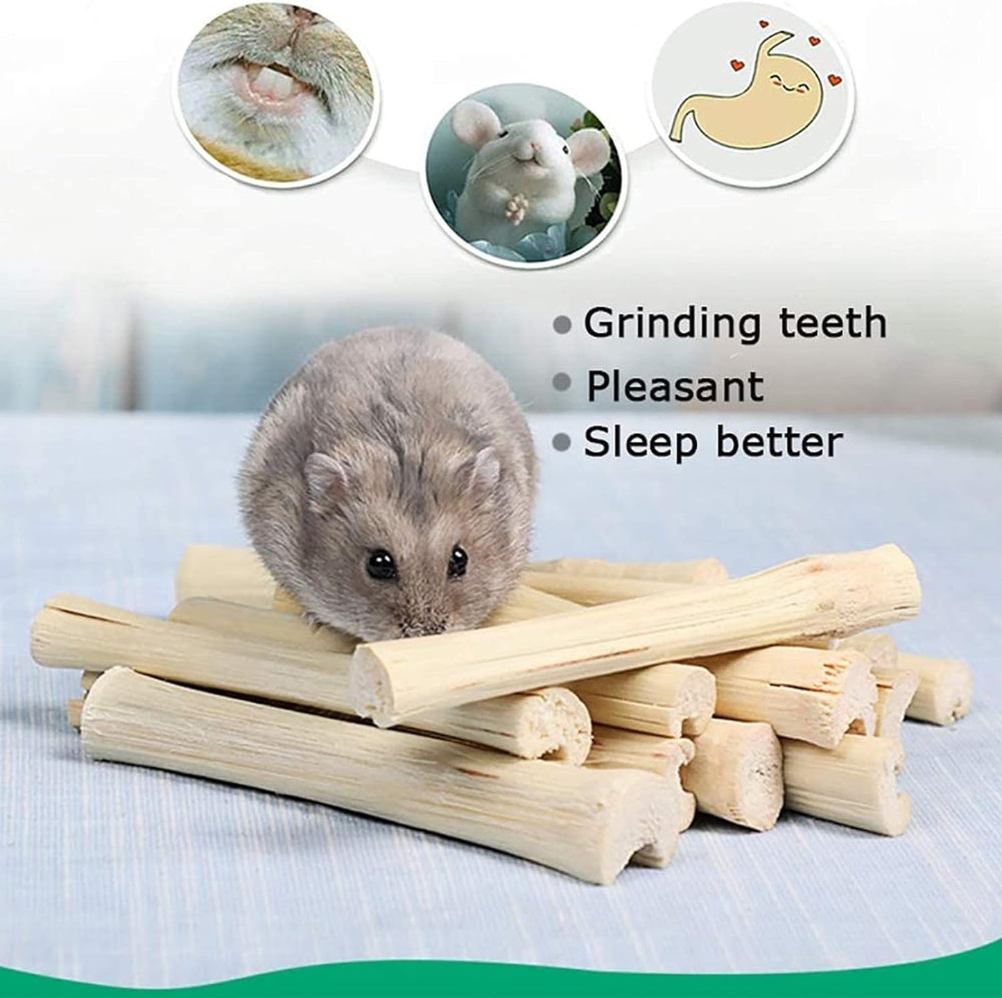 Tfwadmx Rabbit Litter Box Toilet Bunny Corner Litter Pan Pet Toilet Potty Trainer with Scoop Rabbit Chew Toys for Guinea Pigs Galesaur Chinchilla Ferret Small Animal (Brown)