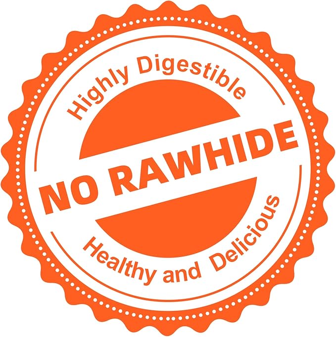 Chicken Wrapped Sticks Pumpkin Dog Treats,14.1oz Rawhide Free Natural Dental Chews,Dog Training Treats, Teeth Cleaning