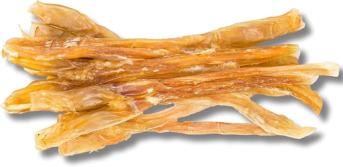 hotspot pets Beef Tendon Chews for Dogs (10 Pack) - Made in USA - 8 Inch All Natural, Free-Range, Grass-Fed Premium USDA Gambrol Beef Tendon Stick Treats, Great for Joint Health