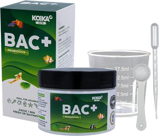 KOIKA BAC+ Powder probiotics, Pleasant Smell, Higher Probiotic, Immunity Boosting, Disease Resistance (BAC+(Powder), 2.82 oz)