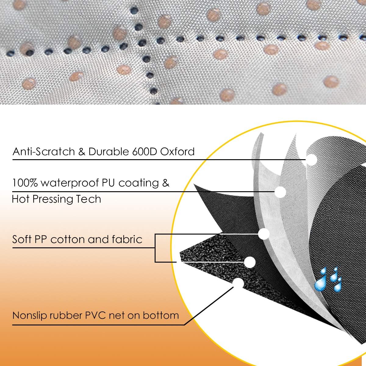 Honest Dog Car Seat Covers, Dog seat Cover with Side Flap for Cars, Trucks, and Suv's - Waterproof & Nonslip Pet Seat Cover for Backseat