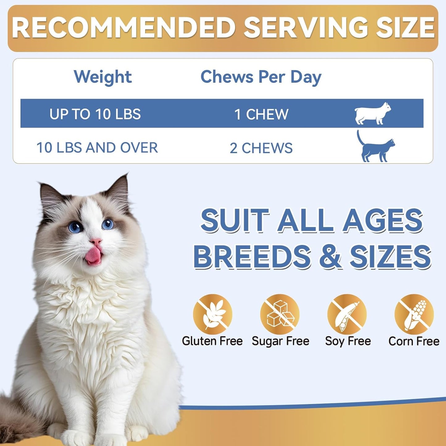 Flea and Tick Prevention for Cats, 200 Soft Chews for Fleas Treatment for Cats, Natural Cat Oral Flea Chewables Support Supplement, Flea and Tick Chews for All Breeds & Sizes