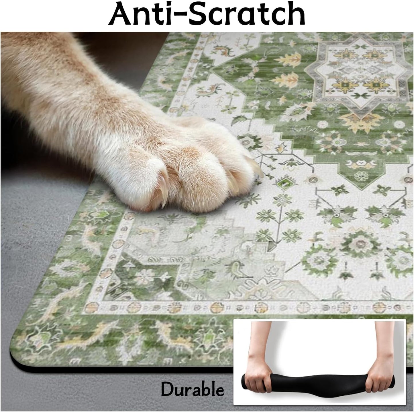 Pet Food Mats for Floor, Absorbent Dog Mat for Food and Water Dispenser Mat, Dog Food Mat Quick Dry Cat Food Mat Pet Supplies