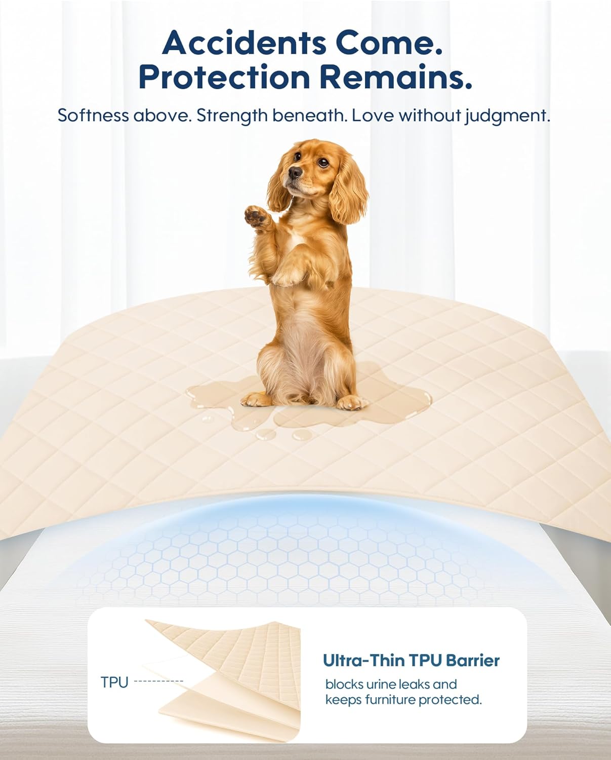 KASBAH Cooling Blanket for Dogs Waterproof Dog Blanket for Couch Bed Car Seat Washable Pet Blankets Reversible Design (Cool,Warm) Q-MAX>0.5 Dog Cooling Mat in 3 Sizes for Small, Medium & Large Dogs