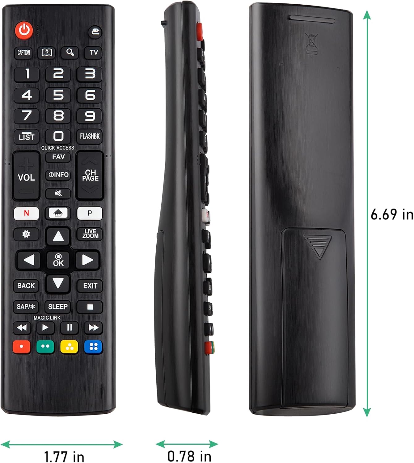 Remote Control for LG-Smart-TV-Remote All LG LCD LED HDTV 3D Smart TV Models…