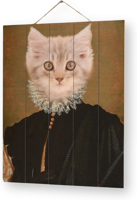 Custom Cat Memorial Wooden Photo Plaque Gift, Personalized Pet Remembrance Picture Frame, Sympathy Gift for Cat Loss, Pet Memorial Wall Art with Photo and Name (Cat Design)