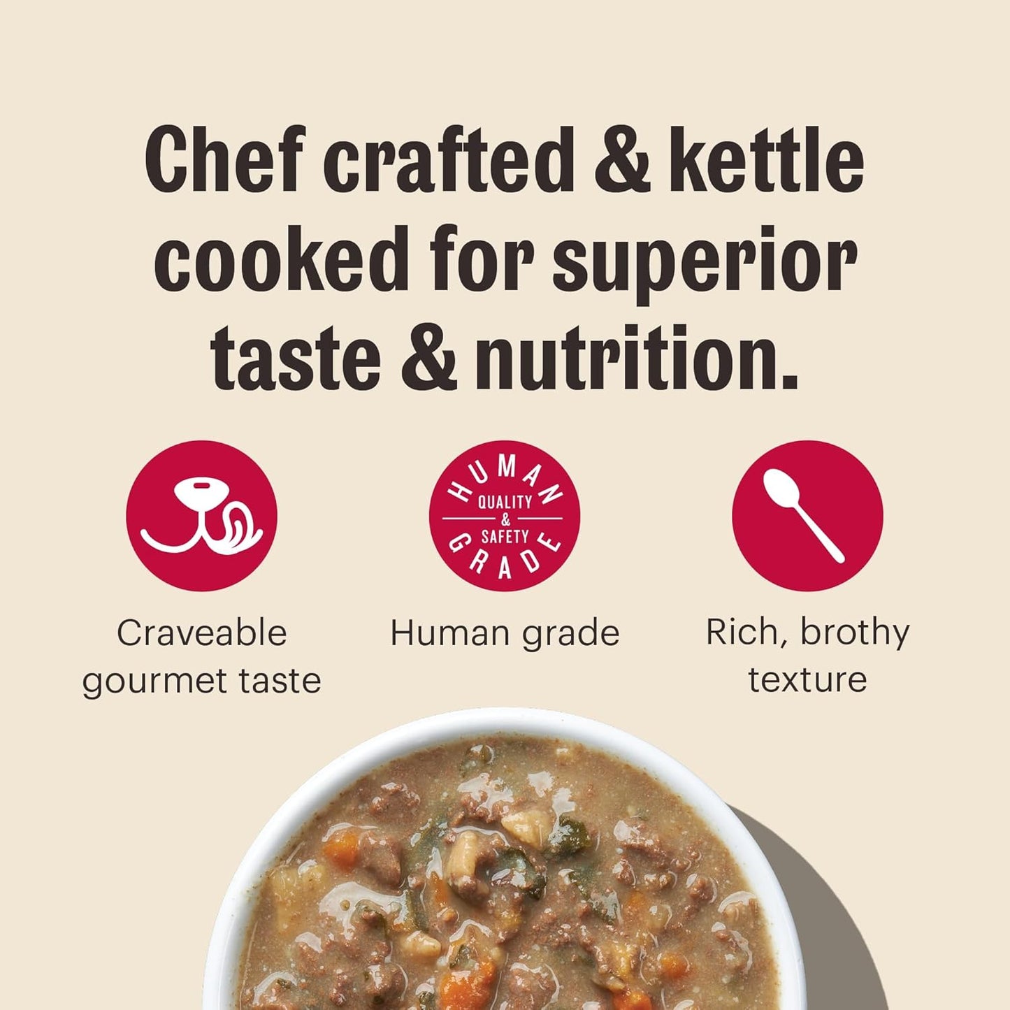 The Honest Kitchen Human Grade Wet Dog Food - One Pot Stews ,10.5 Oz(Pack of 6)