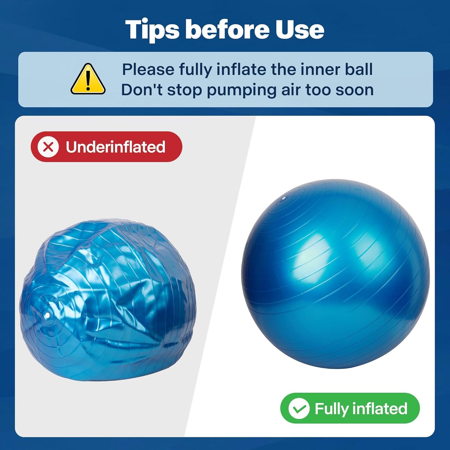 Pet Prime 25" Herding Ball for Dogs, Herding Dog Toys with Hand Pump for Australian Shepherd,Toys for Play and Exercise,Large Dog Ball for Cattle Collie Dogs Horse with Cover