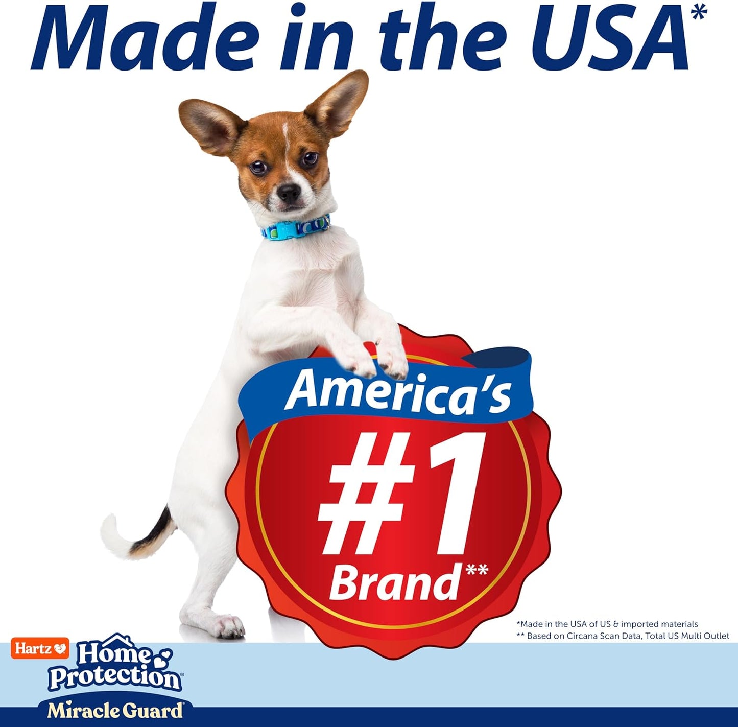 New! Hartz Home Protection Miracle Guard Dog Pads, Regular Size 25 Count, 3X Absorbency & 3X Longer use, Won't Leak and Odor Eliminating