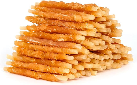 MON2SUN Rawhide Free Dog Treats Chicken Wrapped Cod Sticks for Small Dogs Healthy Training Treats Soft Snacks (31.75 Ounce -Pack of 1)