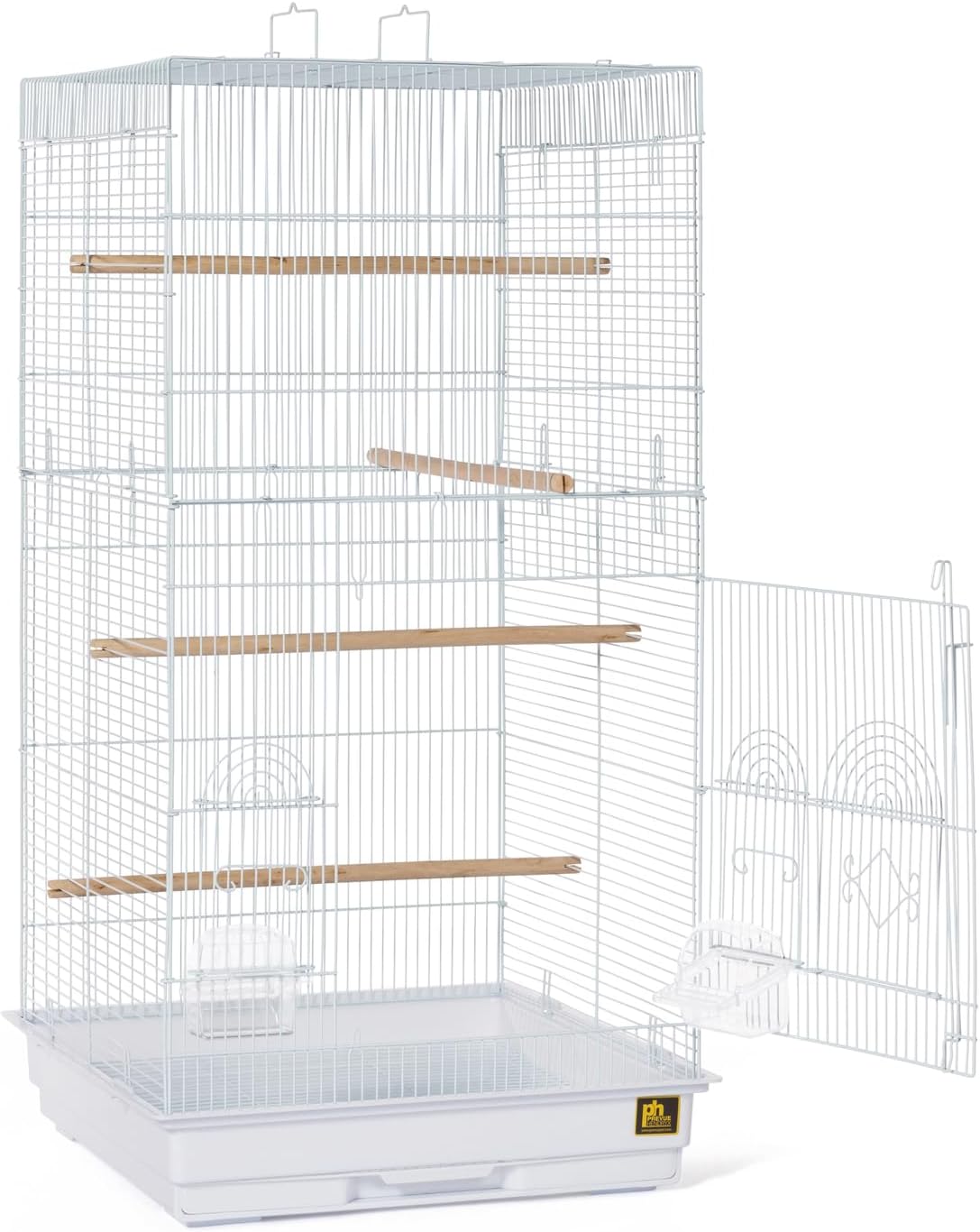 Prevue Pet Products SPECONO1818H-W Tall Tiel Cage, White