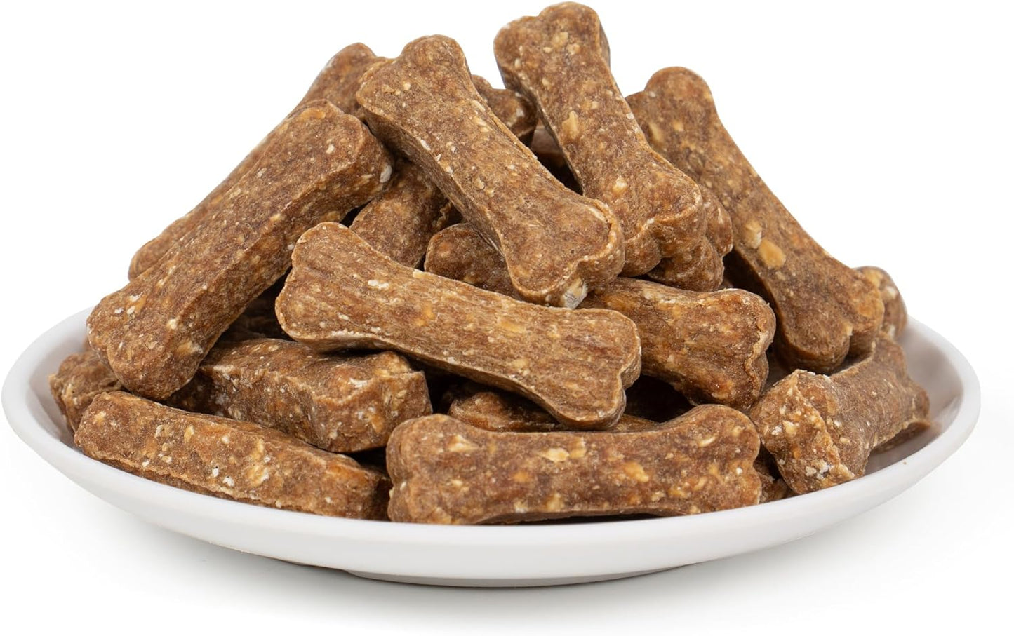 MON2SUN Dog Treats 2 Inch Chicken & Oat Treats with Peanut Butter, Crunchy Biscuits for Small Dogs, Training Rewards, 10.6 oz (35 Count)