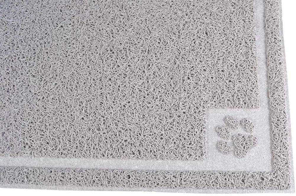 Darkyazi Pet Feeding Mat Large for Dogs and Cats,24"×36" Flexible and Easy to Clean Feeding Mat,Best for Non Slip Waterproof Feeding Mat (Gray Sand)