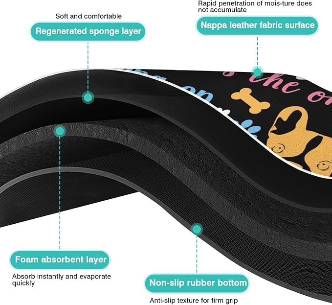 Pet Feeding Mat for Floors Waterproof Dog Mat for Food and Water Absorbent Quick Dry Non Slip mat for Cat Bowls