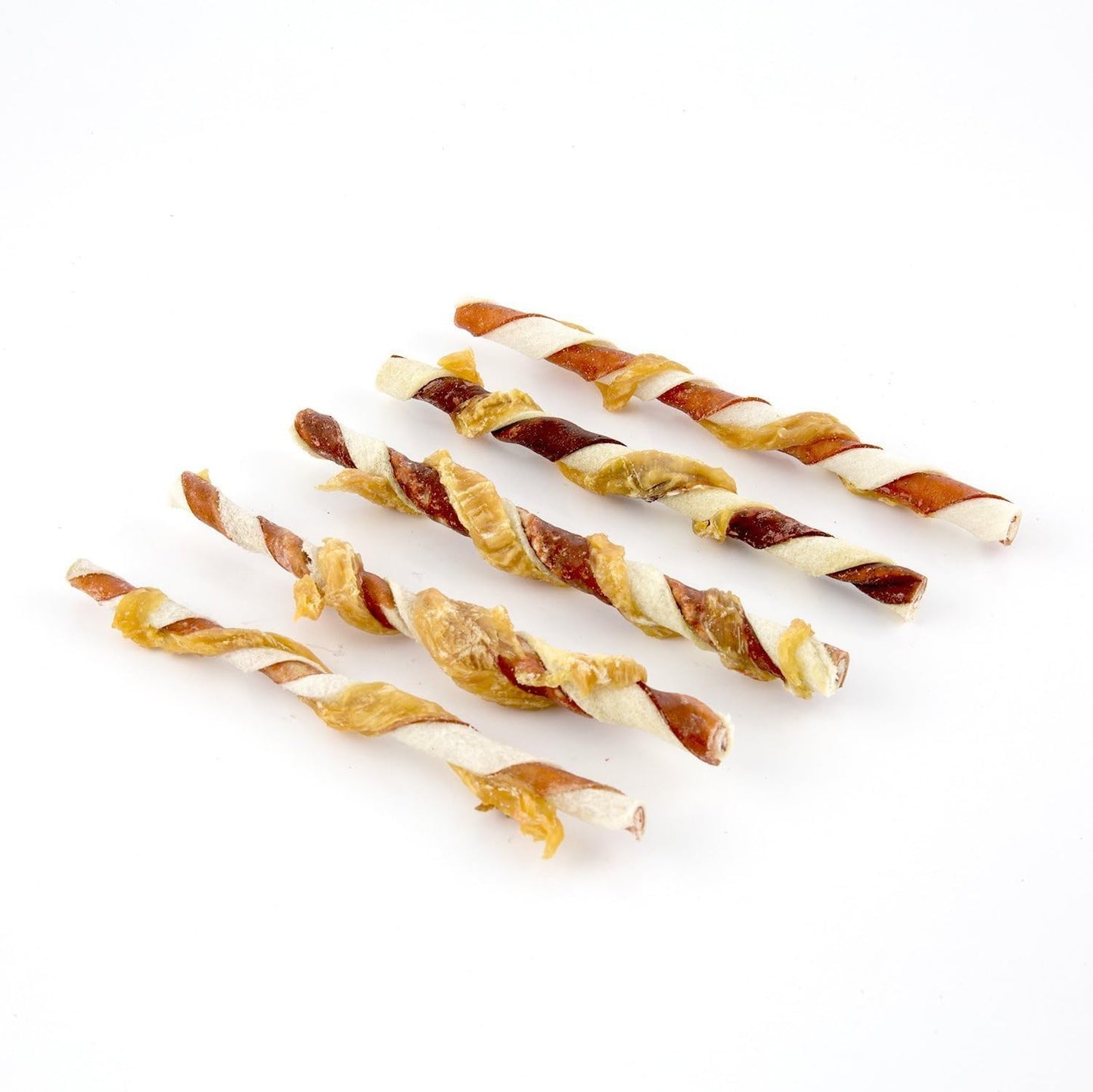 Good 'n' Fun Triple Flavor Twists, Treat Your Dog to Premium Cuts of Real Meat with Rawhide
