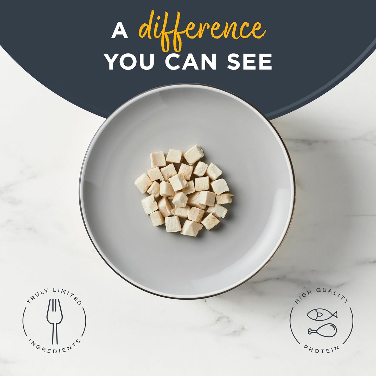 Reveal Natural Cat Treats, 8 Count, Single Ingredient Treats for Cat, Grain Free, Freeze Dried Chicken, 0.88 oz Bags