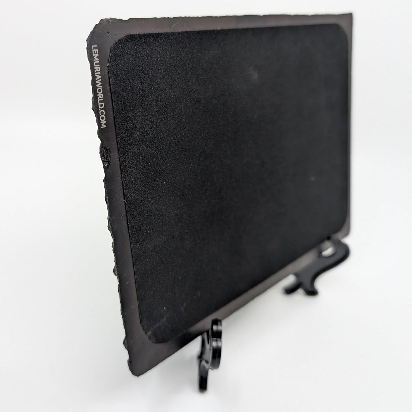 lemuria Pet Memorial Stone Dog Memorial Gifts for Loss of Dog Pet Loss Sympathy Gift Slate Grave Marker or Dog Headstone Indoor/Outdoor Rainbow Bridge Tribute for Dogs and Cats (8x6 inches)