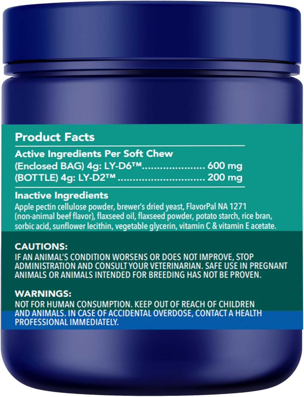 Leap Years Soft Chew Dog Health Supplement – Dog Cognitive Supplement, Supports Longevity of Your Pet, Brain, Heart & Muscle; Powerful NAD for Dogs + Senolytic Formula, Patent-Pending, Vet-Formulated