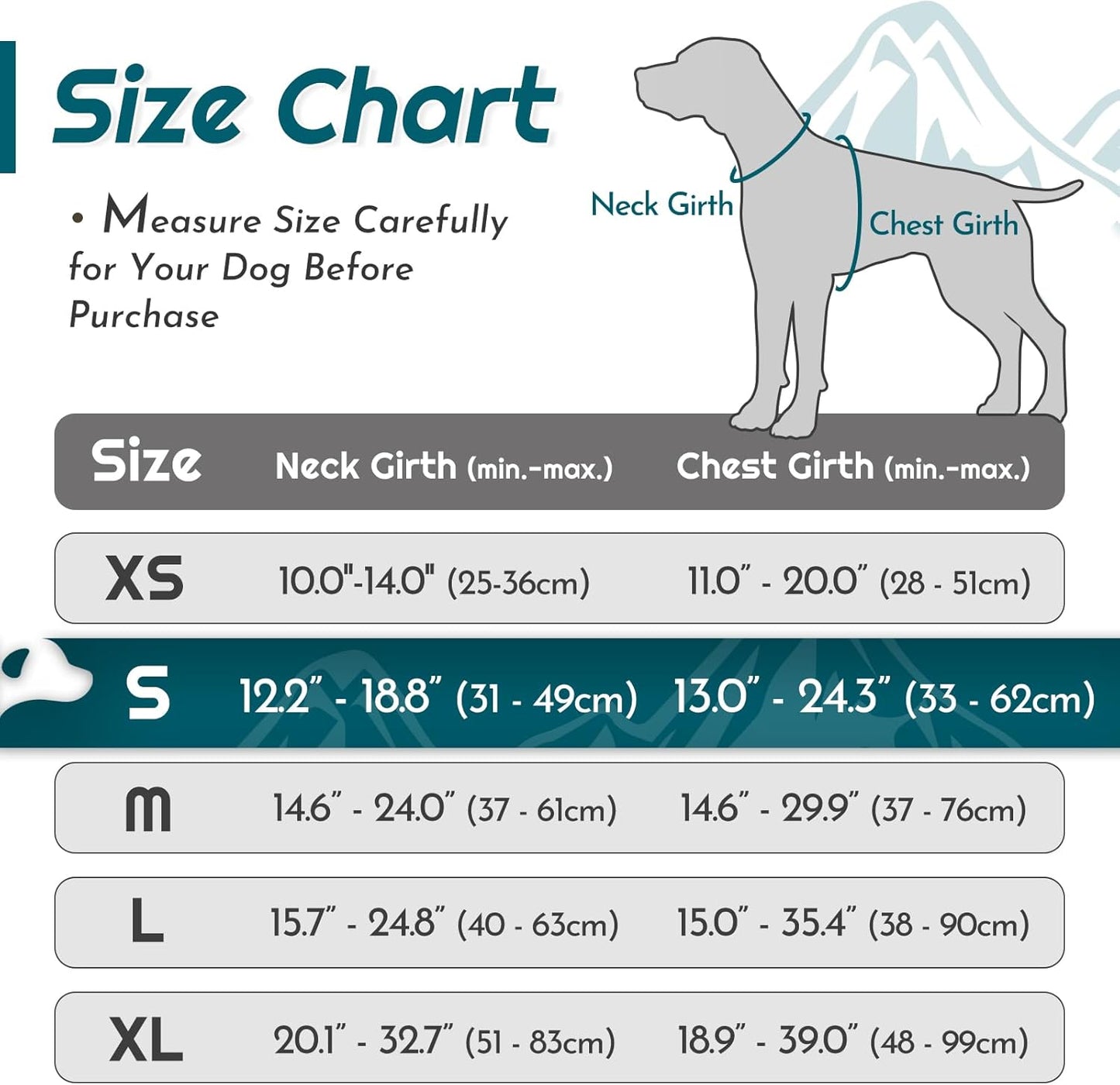 Eagloo Dog Harness Small Sized Dog, No Pull Service Vest with Reflective Strips and Control Handle, Adjustable and Comfortable for Walking, No Choke Pet Harness with 2 Metal Rings, Dark Green, S