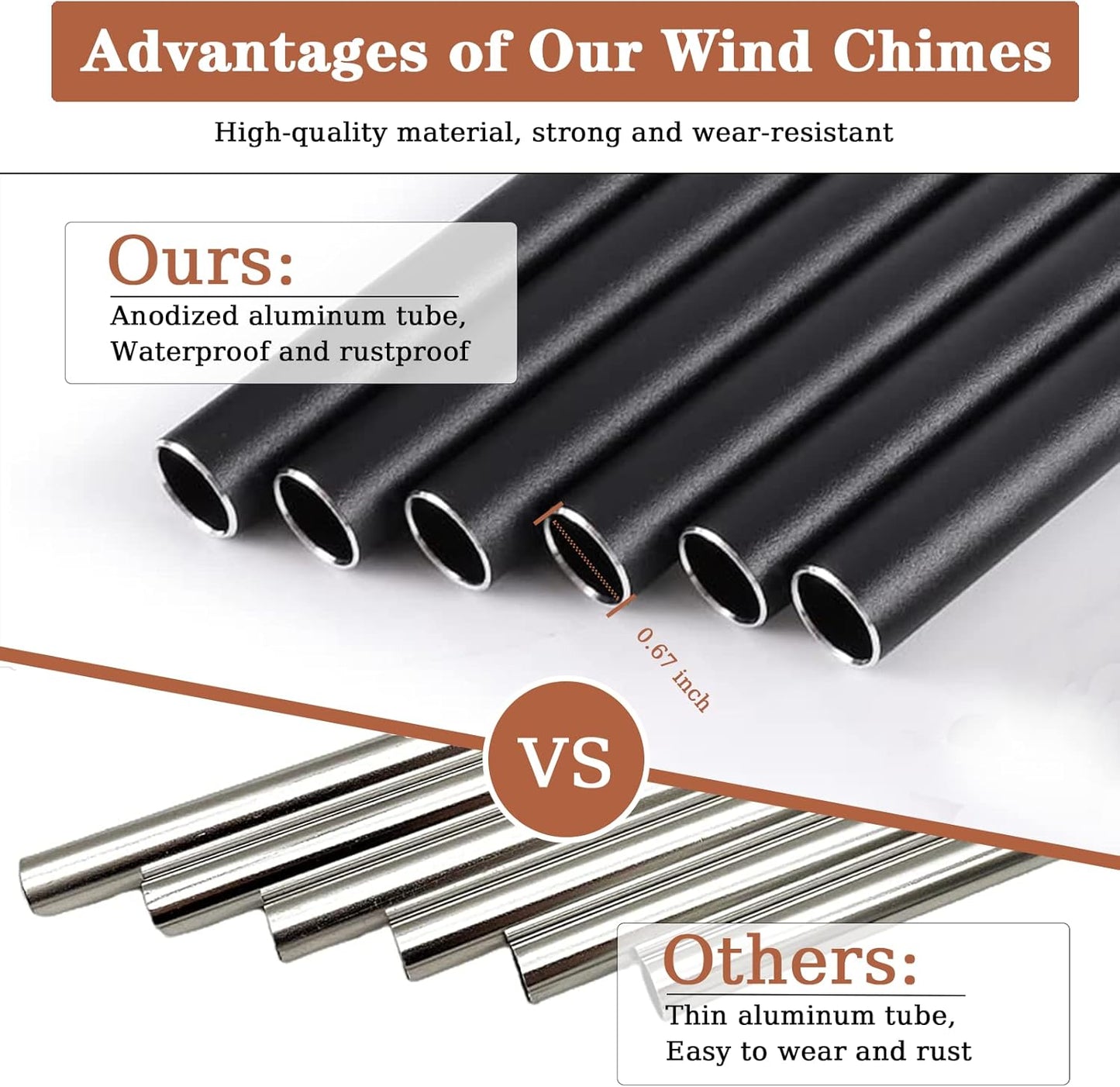 Dog Memorial Gifts, 28" Pet Memorial Wind Chimes, Loss of Dog Sympathy Gift, Pet Loss Passing Away Remembrance Bereavement Gift