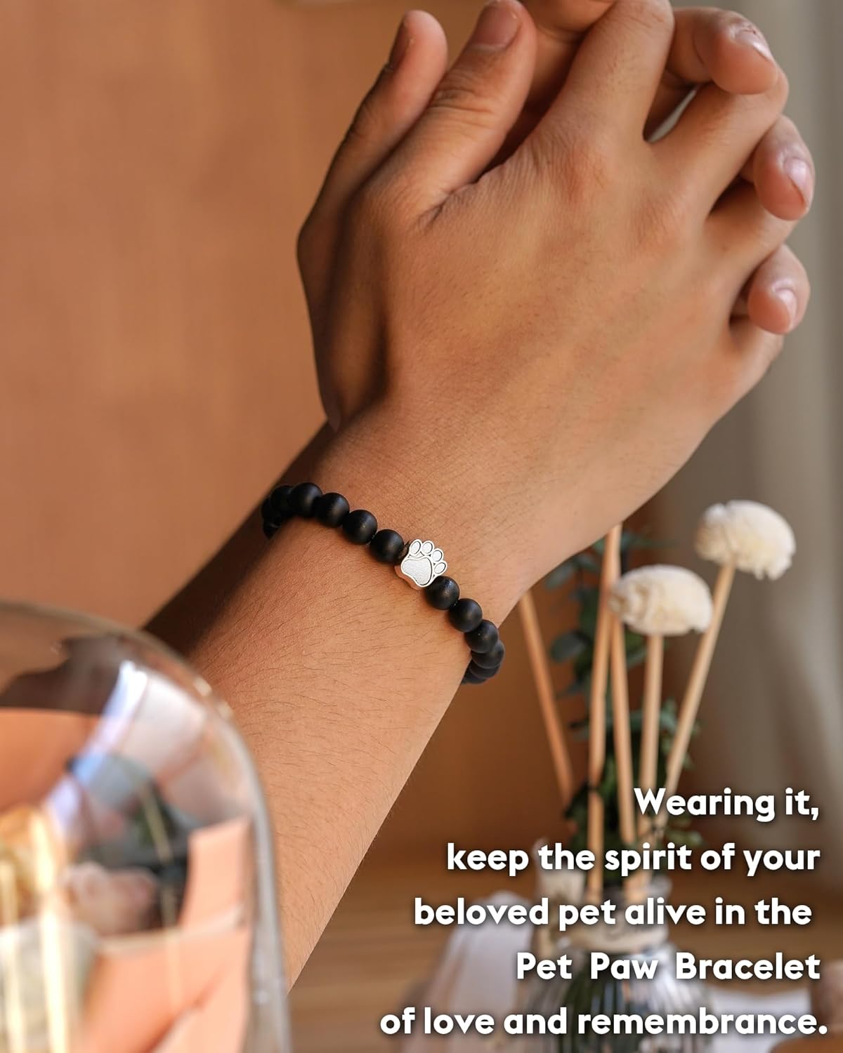 FYUKISS 𝗣𝗲𝘁 𝗠𝗲𝗺𝗼𝗿𝗶𝗮𝗹 𝗚𝗶𝗳𝘁𝘀 𝗳𝗼𝗿 𝗪𝗼𝗺𝗲𝗻/𝗠𝗲𝗻, Multiple Colors Available: Pink, Black, Mixed, Purple, Blue