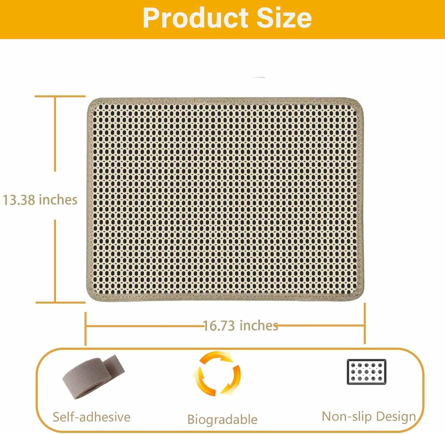 Cat Nail File Scratcher Wrapped Around a Scratching Post, Scratch Pad with 80 Aluminum Oxide Grit, Helps Trim Cat's Nails